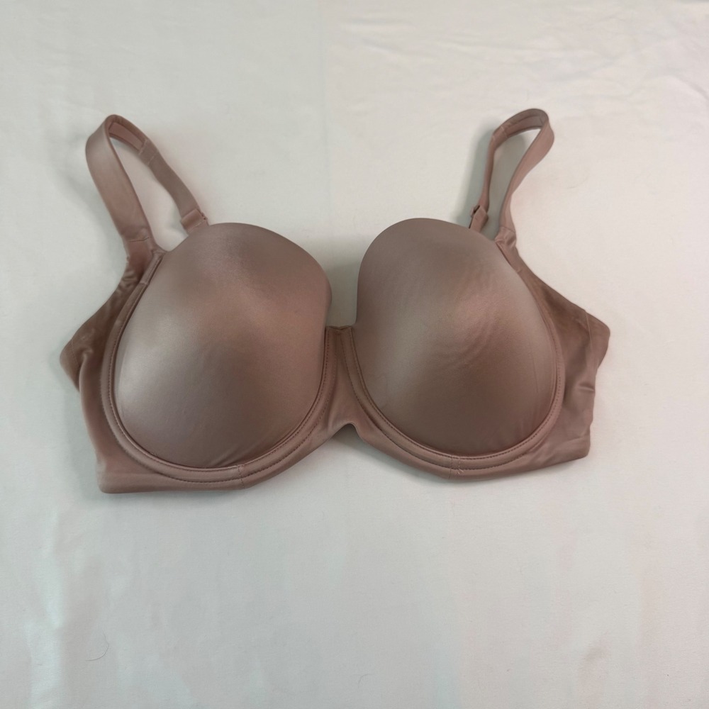 Soma Vanishing Back Full Coverage Underwire Bra Tan Nude 38DD